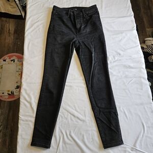 American Eagle BFF Jegging Real Good Black sz S Short